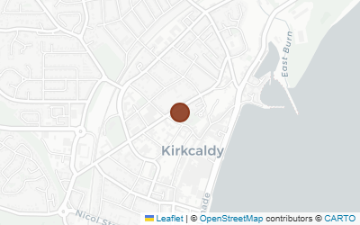 Map of Adam Smith Heritage Centre, Kirkcaldy