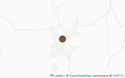 Map of Church of St David, Barton St David (Adams Ancestry)