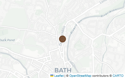Map of Bath Assembly Rooms