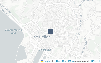 Map of Royal Square, St Helier (Battle of Jersey)