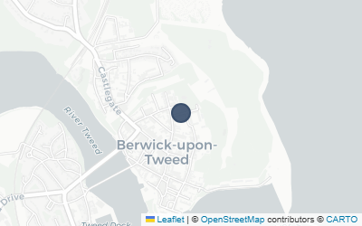 Map of Berwick-upon-Tweed Barracks