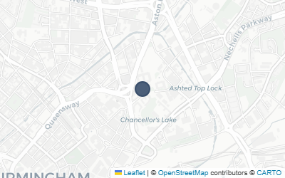 Map of Birmingham Gun Quarter