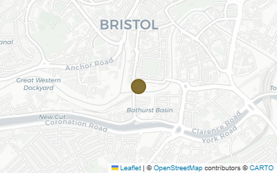 Map of Bristol Harbour