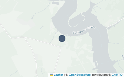 Map of Buckler's Hard, Beaulieu