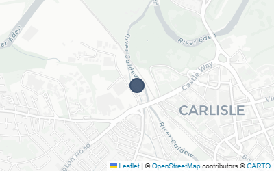 Map of Carlisle Castle