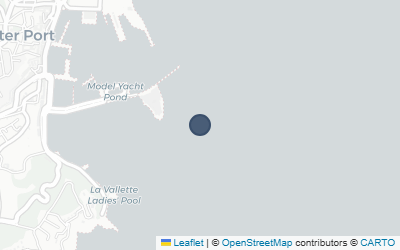 Map of Castle Cornet, Guernsey
