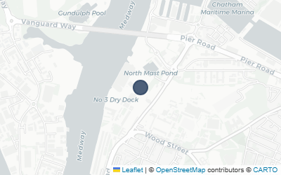 Map of Chatham Historic Dockyard