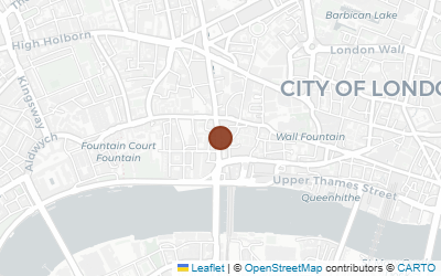 Map of Club of Honest Whigs Meeting Site