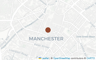 Map of Cross Street Chapel