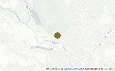 Map of Cyfarthfa Castle Museum