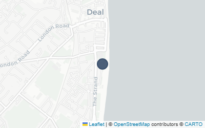 Map of Deal Castle