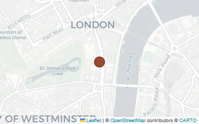 Map of 10 Downing Street