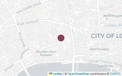 Map of Dr Johnson's House