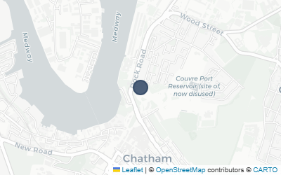 Map of Fort Amherst, Chatham