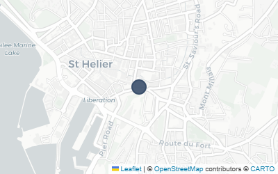 Map of Fort Regent, St Helier, Jersey