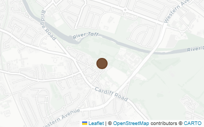 Map of Francis Lewis Birthplace, Llandaff