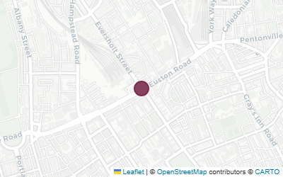 Map of Friends House (Quaker HQ)