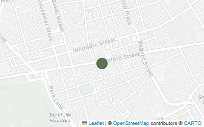 Map of 25 Brook Street (Handel & Hendrix House area)