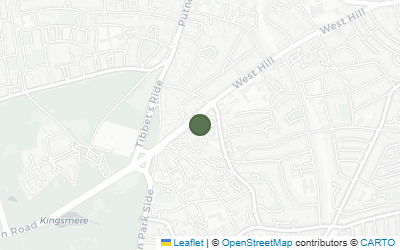Map of David Hartley's House, Putney