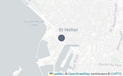 Map of Jersey Museum, St Helier