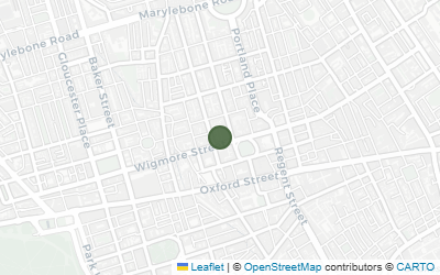 Map of Joseph Brant (Thayendanegea) in London