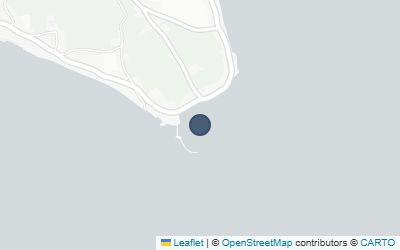 Map of La Rocque, Grouville (French Landing Site)