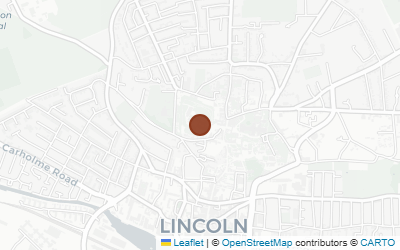 Map of Lincoln Castle (Magna Carta)