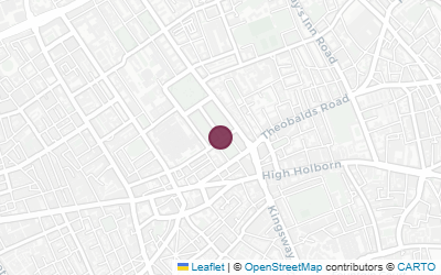 Map of Lord Mansfield's House Site (Bloomsbury Square)