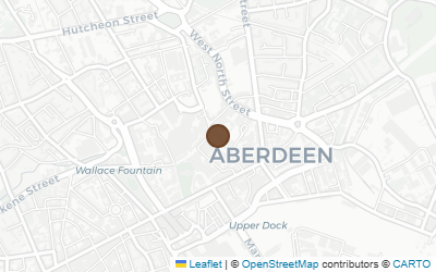 Map of Marischal College (Hugh Mercer Plaque)
