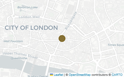 Map of New England Coffee House Site