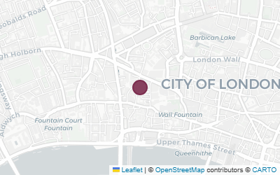 Map of Newgate Prison / Old Bailey