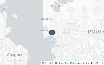 Map of Portsmouth Historic Dockyard