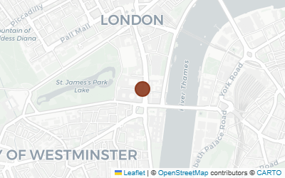 Map of Privy Council Chamber (Cockpit)