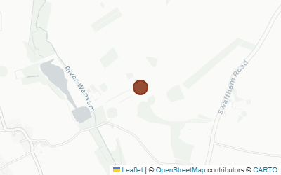 Map of Raynham Hall (Townshend Estate)