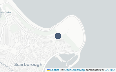Map of Scarborough Castle