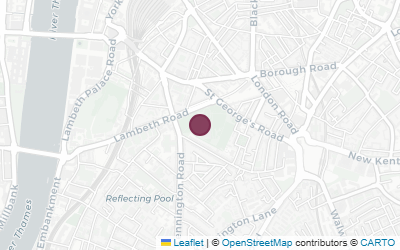 Map of St George's Fields Massacre Site