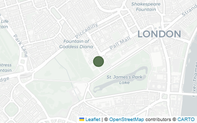 Map of St James's Palace