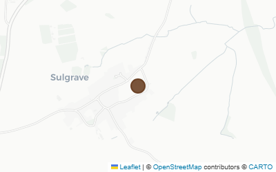 Map of Church of St James the Less, Sulgrave