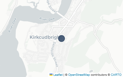 Map of St Mary's Isle Kirkcudbright