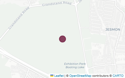 Map of Town Moor Newcastle