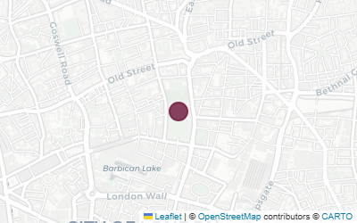 Map of Wesley's Chapel and Museum of Methodism