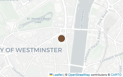 Map of Westminster Abbey