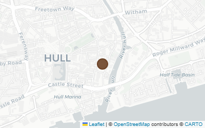 Map of Wilberforce House Museum, Hull