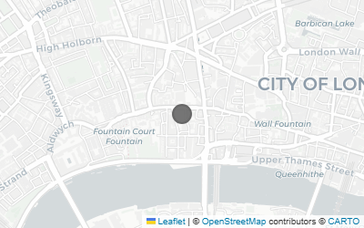 Map of Public Advertiser, Fleet Street
