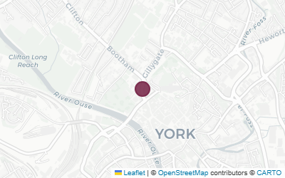 Map of York Assembly Rooms